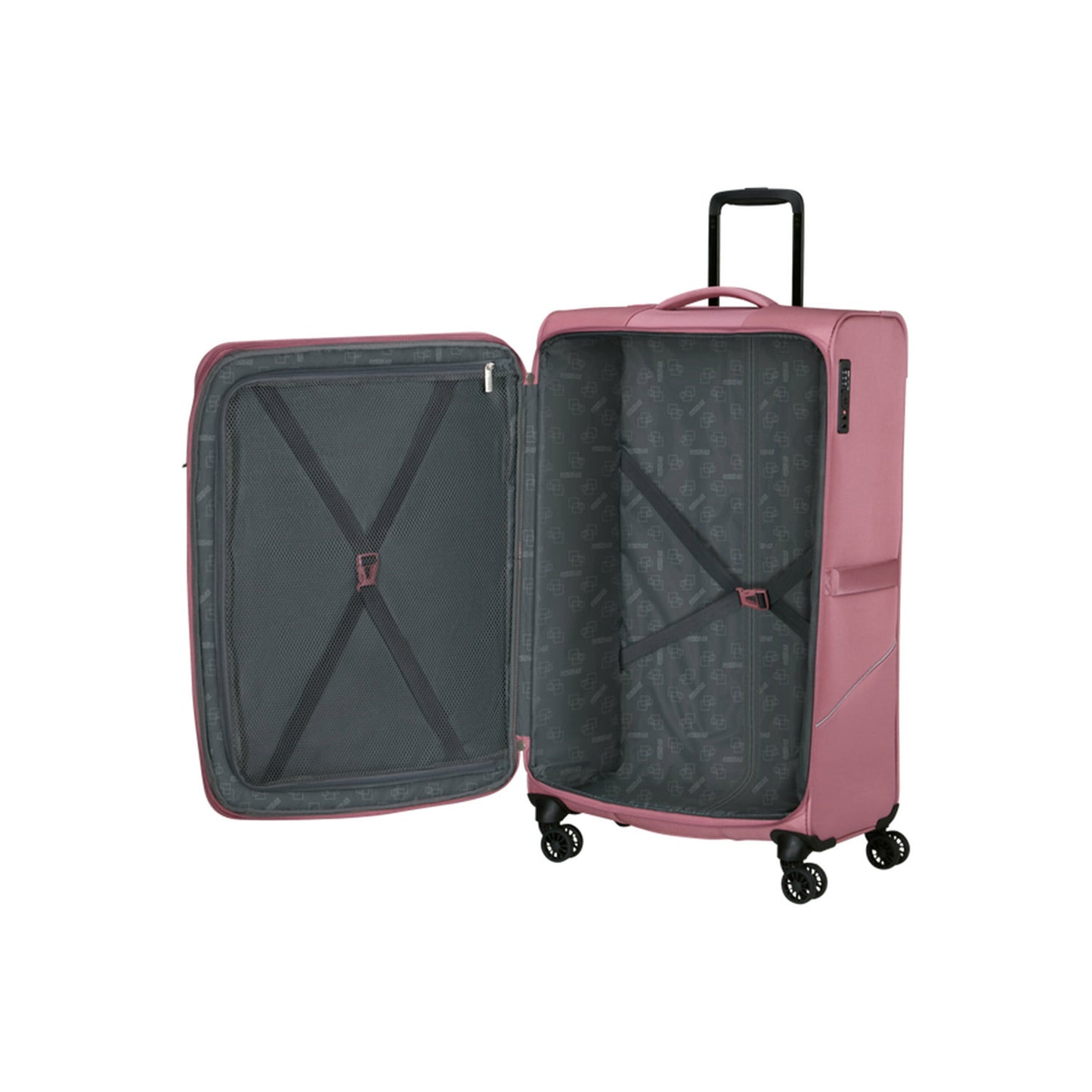 American Tourister Summerride Spinner L 80 cm Exp lilas pink