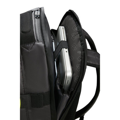 American Tourister Urban Track Laptop Backpack 15,6" coated black/Lime