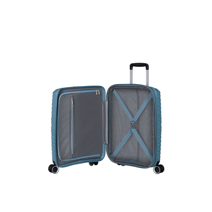 American Tourister Flytwist Spinner Cabin Trolley 55 cm Exp. storm blue