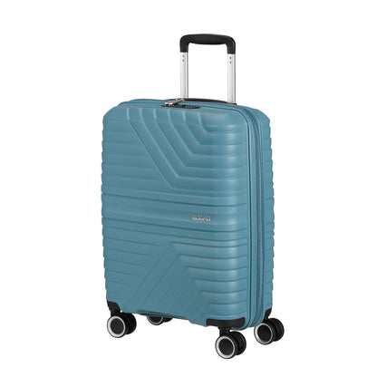American Tourister Flytwist Spinner Cabin Trolley 55 cm Exp. storm blue