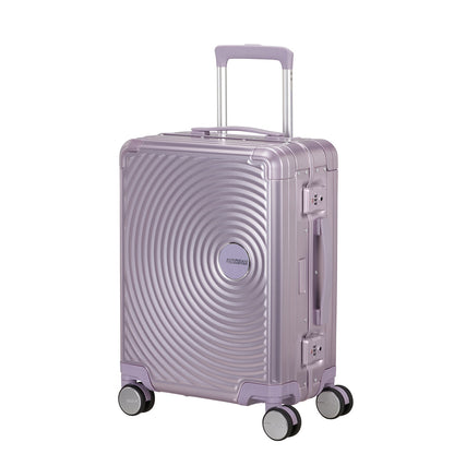 American Tourister Soundbox Aluminium Spinner 55 Expandable stormy lilac