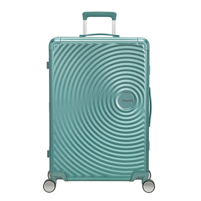 American Tourister Soundbox Aluminium Spinner 77 cm Expandable dusty turquoise