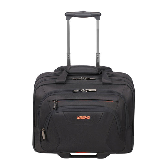 American Tourister At Work Rolling Tote 15.6" black/orange