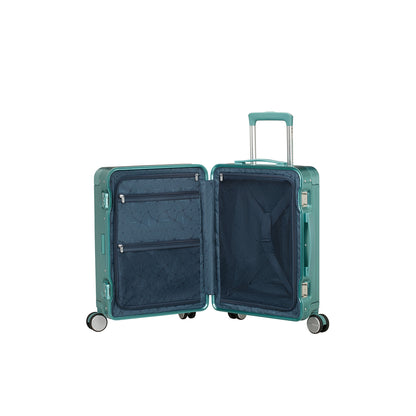 American Tourister Soundbox Aluminium Spinner 55 Expandable dusty turquoise