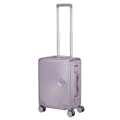 American Tourister Soundbox Aluminium Spinner 55 Expandable stormy lilac