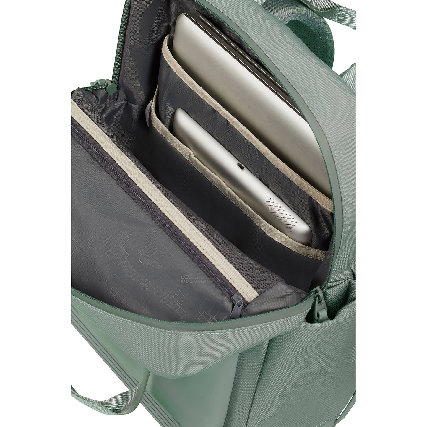 American Tourister Soulpack Business Backpack Tote 15" iceberg green