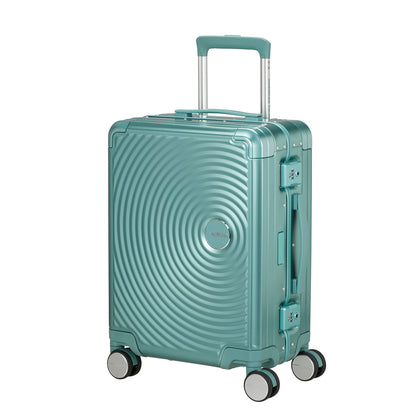 American Tourister Soundbox Aluminium Spinner 55 Expandable dusty turquoise