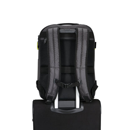 American Tourister Urban Track Laptop Backpack 15,6" coated black/Lime