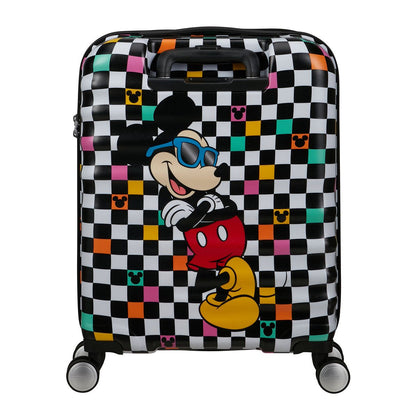 American Tourister Wavebreaker Disney Spinner 55 cm Mickey Check