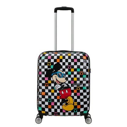 American Tourister Wavebreaker Disney Spinner 55 cm Mickey Check