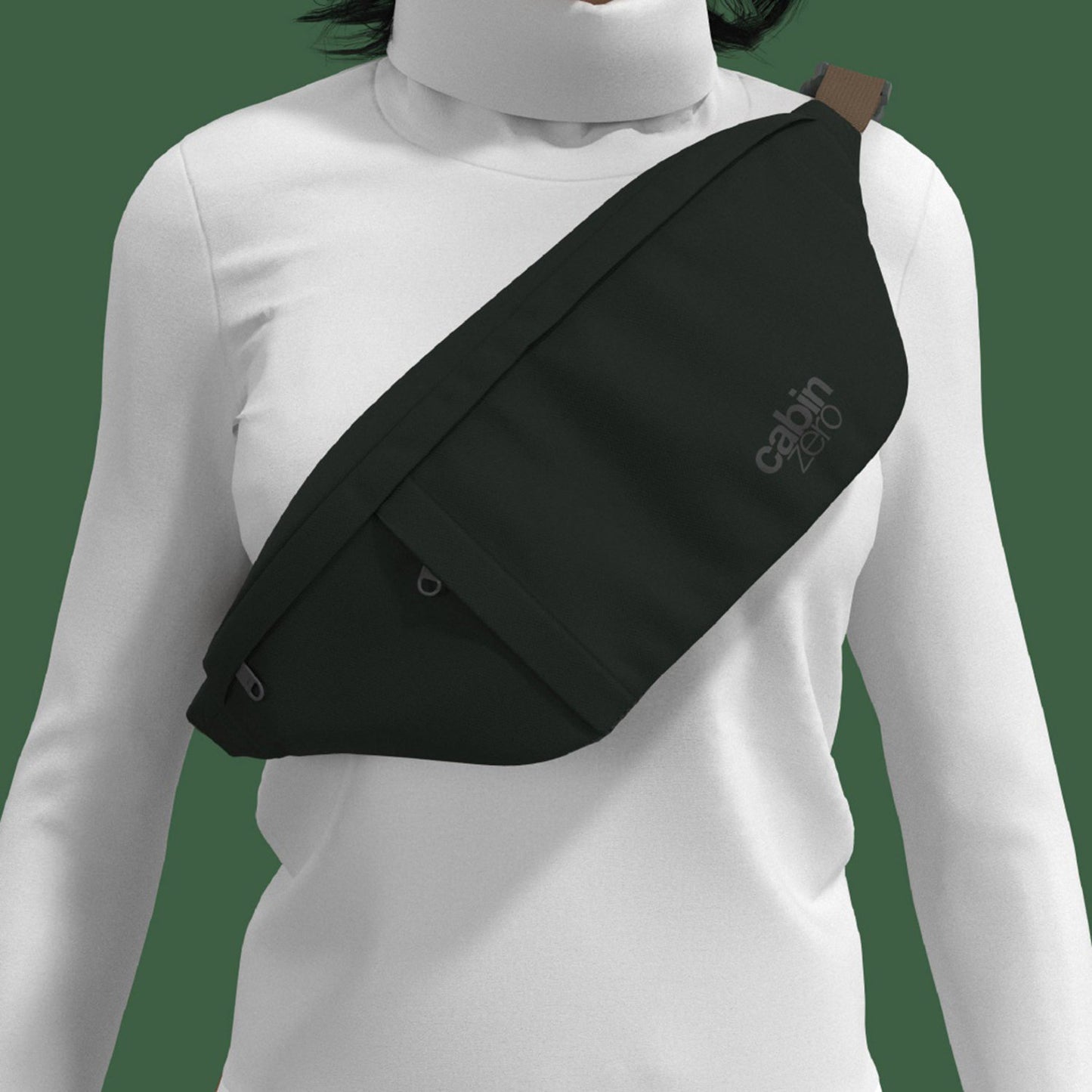 CabinZero Classic Waistbag 2L absolute black