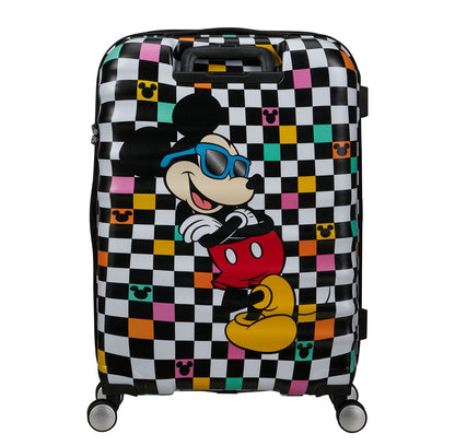 American Tourister Wavebreaker Disney Spinner 67 cm Mickey Check