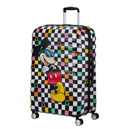 American Tourister Wavebreaker Disney Spinner 77 cm Mickey Check