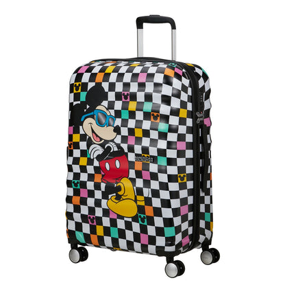 American Tourister Wavebreaker Disney Spinner 67 cm Mickey Check