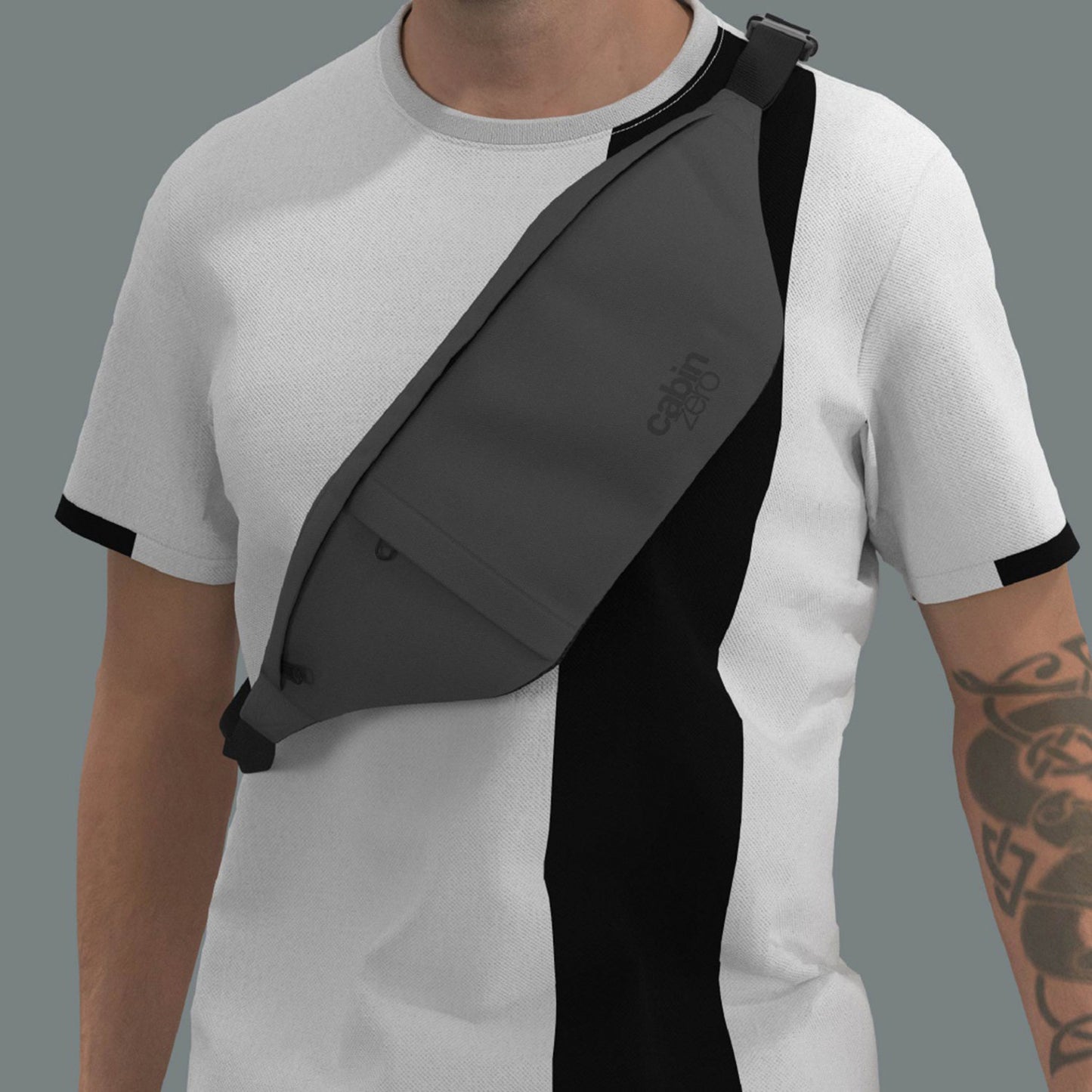 CabinZero Classic Waistbag 2L original grey