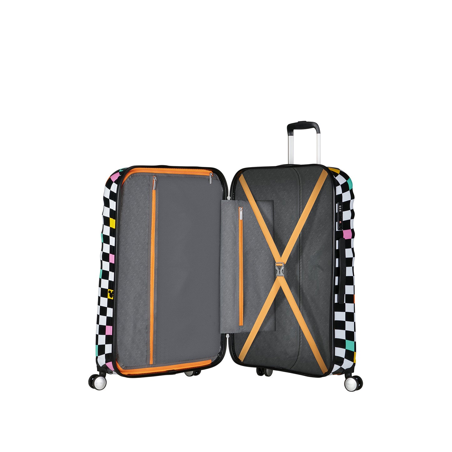 American Tourister Wavebreaker Disney Spinner 77 cm Mickey Check