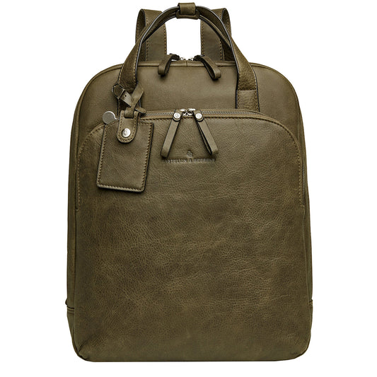 Castelijn & Beerens Carisma Laptop Backpack 15.6" + tablet green