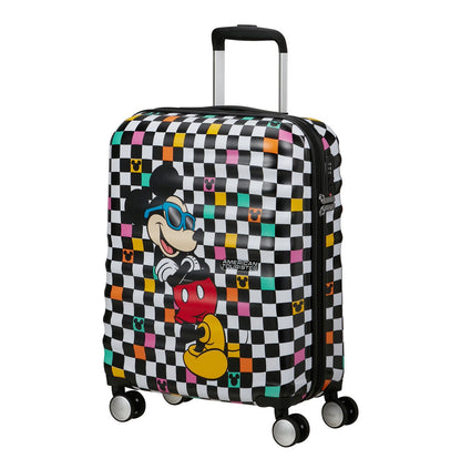 American Tourister Wavebreaker Disney Spinner 55 cm Mickey Check