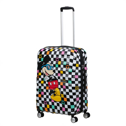 American Tourister Wavebreaker Disney Spinner 67 cm Mickey Check