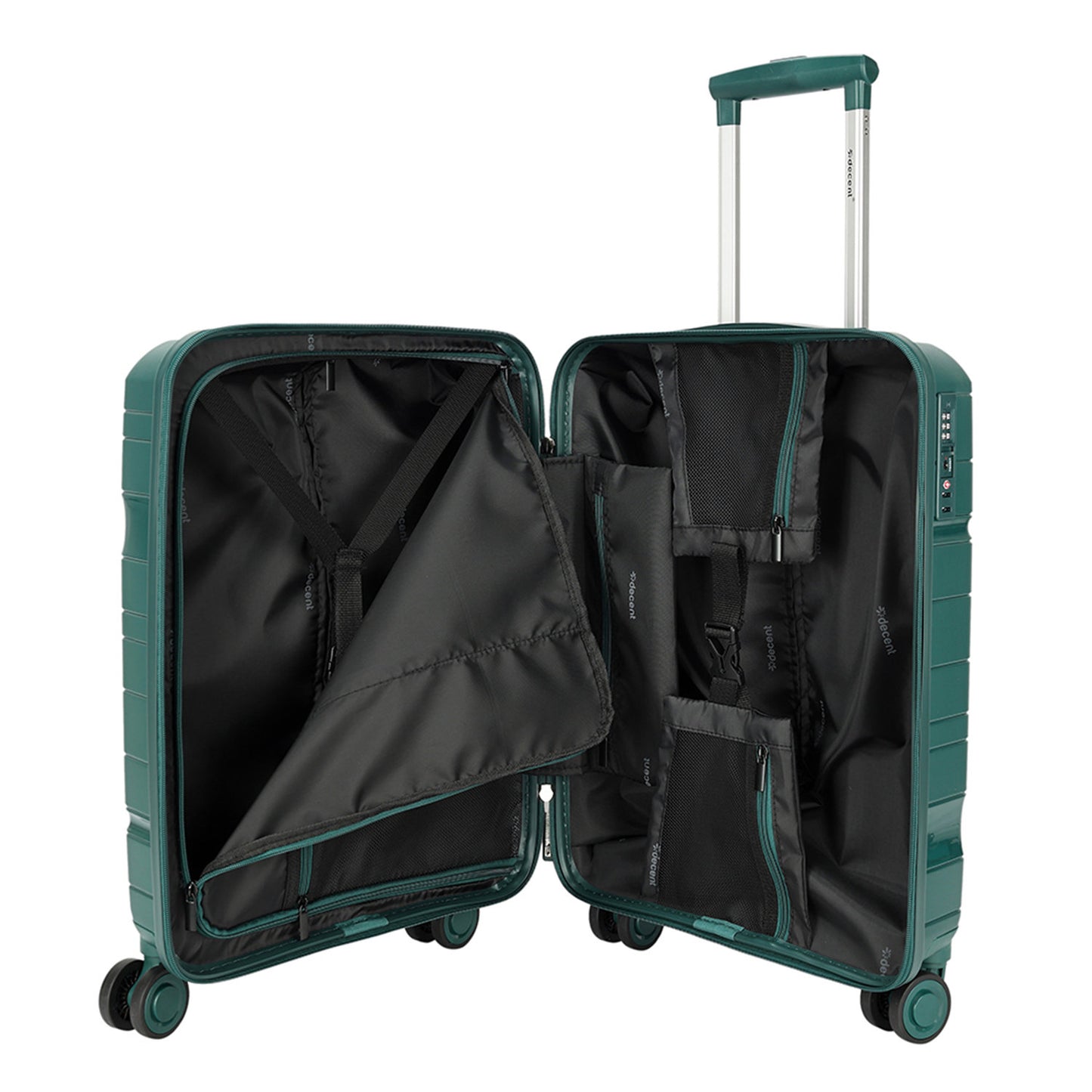 Decent One-City Cabin Trolley 55 dark green