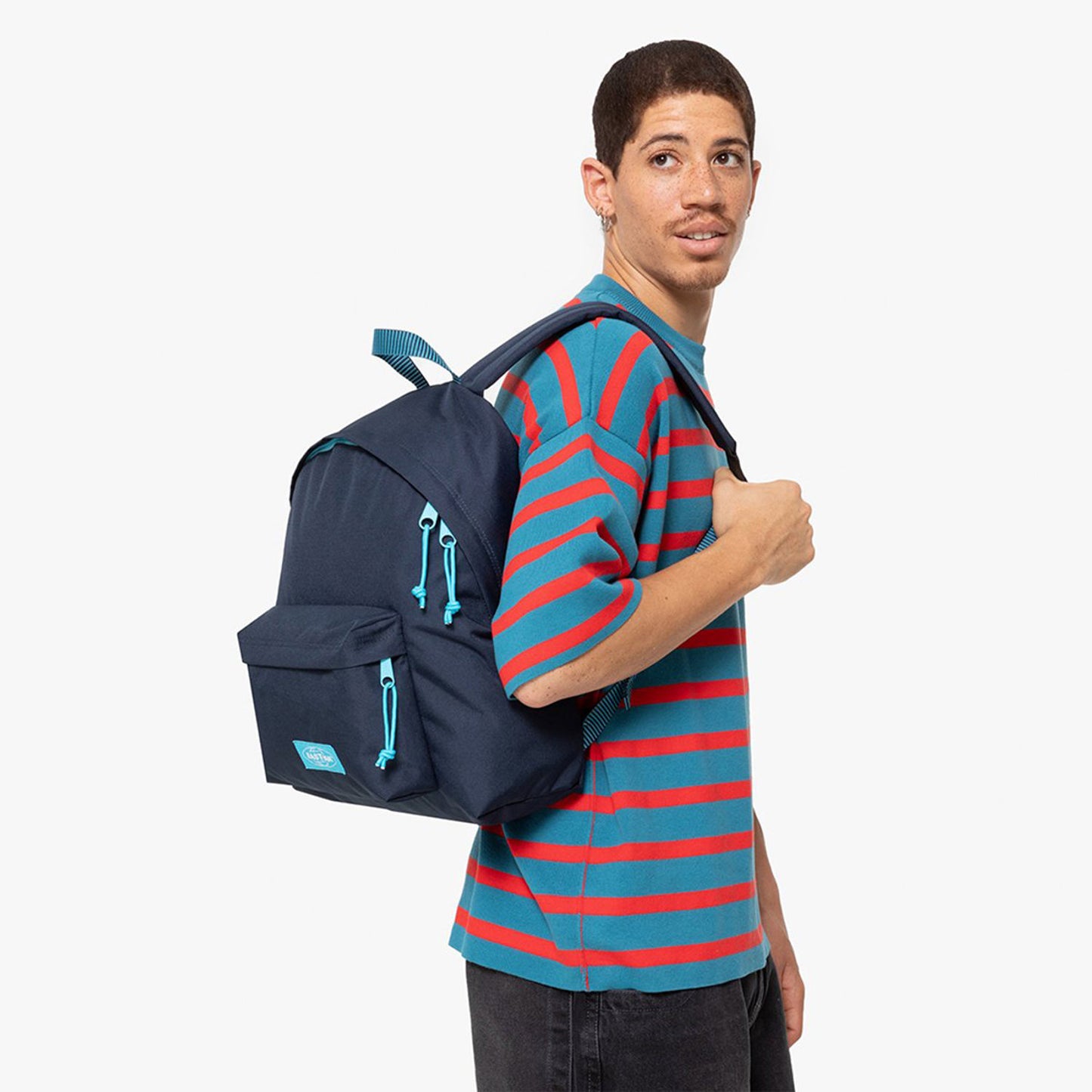Eastpak Padded Pak'R Konstrast stripe blue