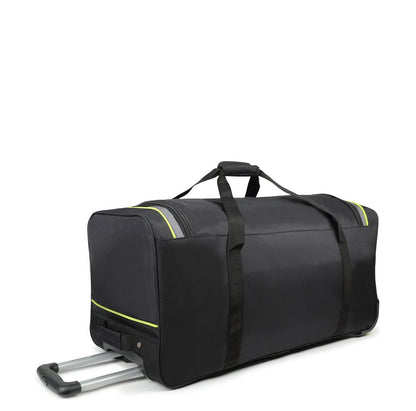 Decent Flexplus Wheeled Duffle 78 black/lemon green