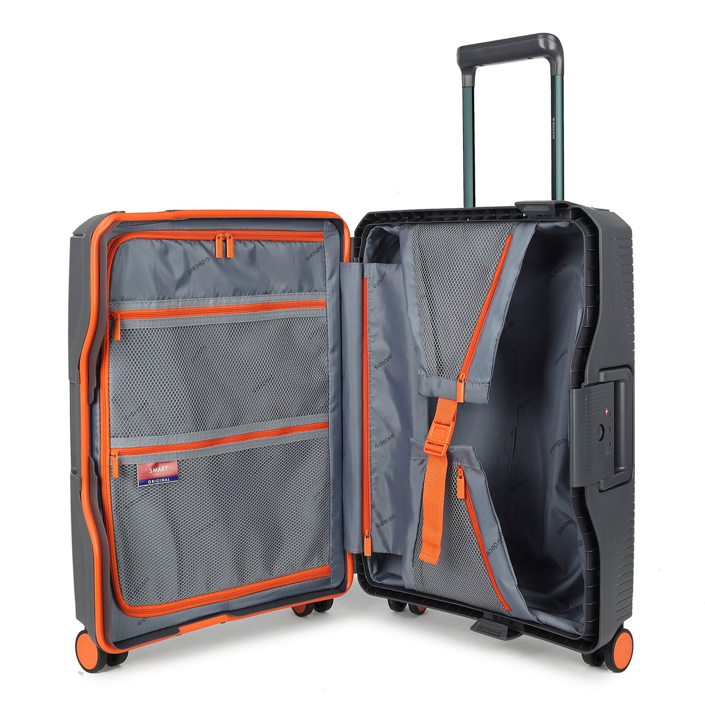 Decent Smart Cabin Trolley 55 anthracite