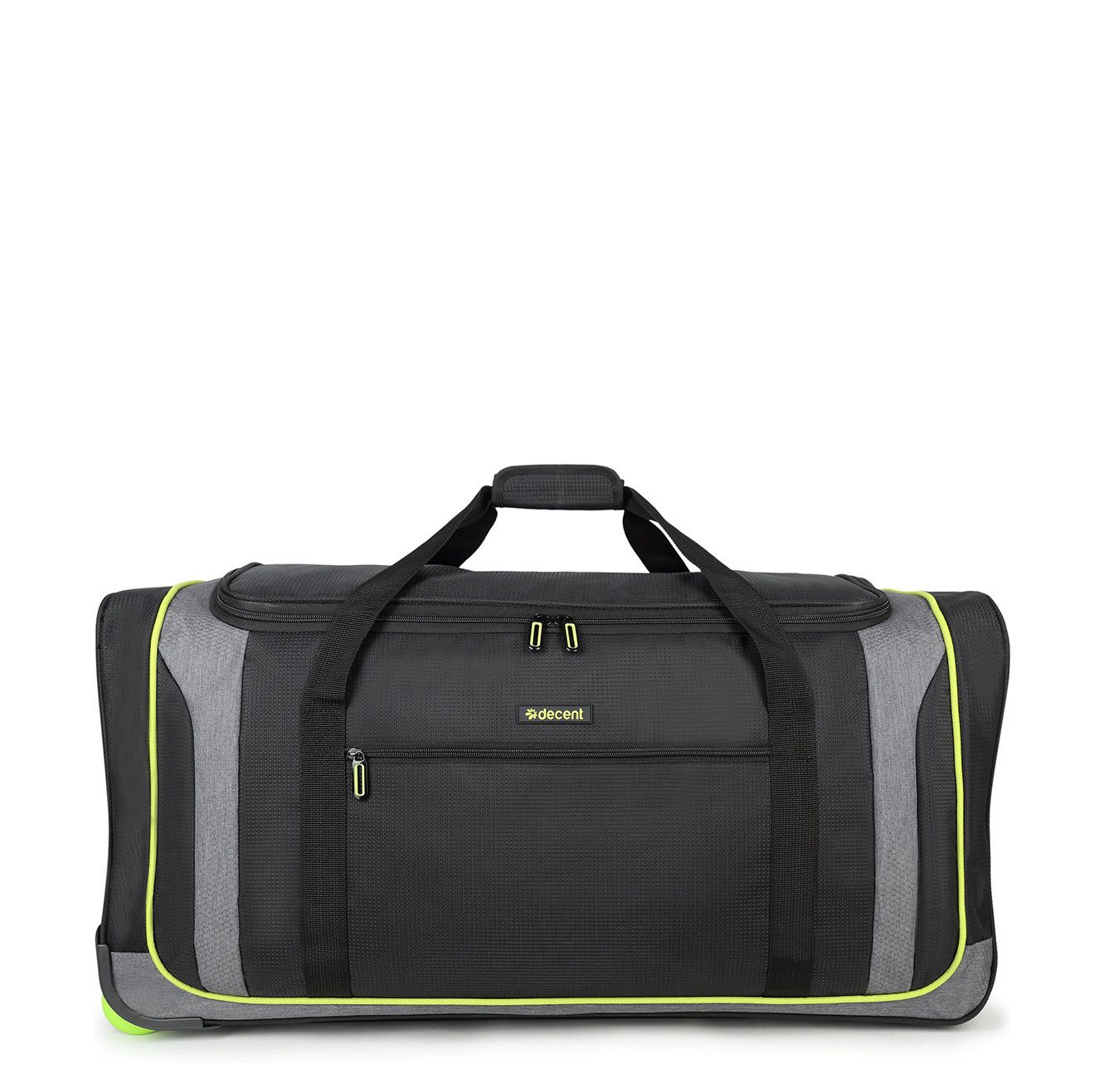 Decent Flexplus Wheeled Duffle 78 black/lemon green