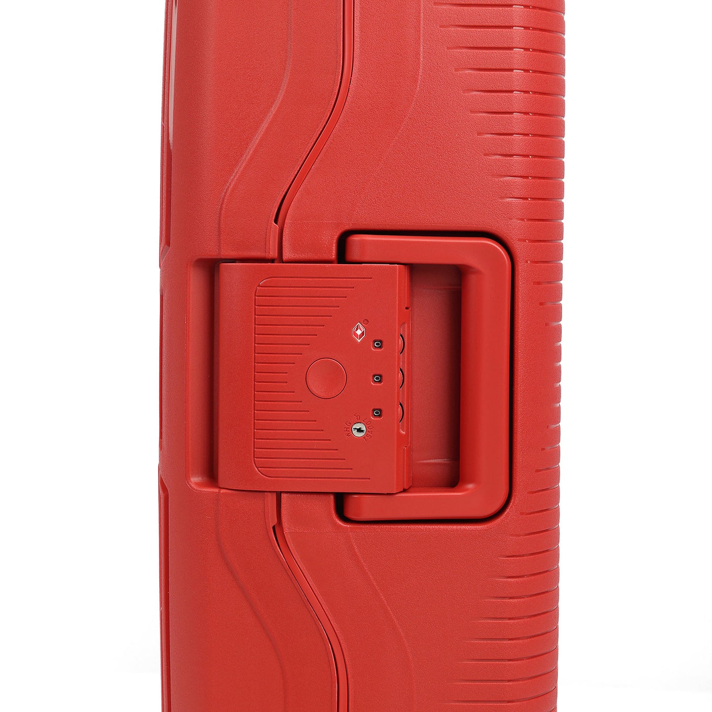 Decent Smart Cabin Trolley 55 red