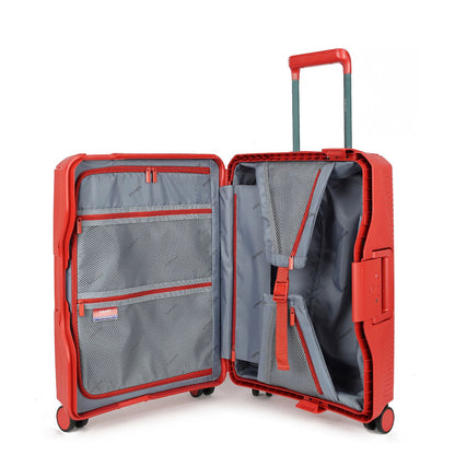 Decent Smart Cabin Trolley 55 red