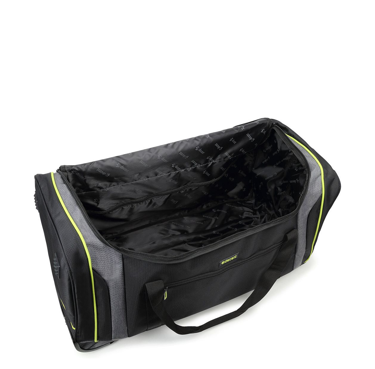 Decent Flexplus Wheeled Duffle 78 black/lemon green