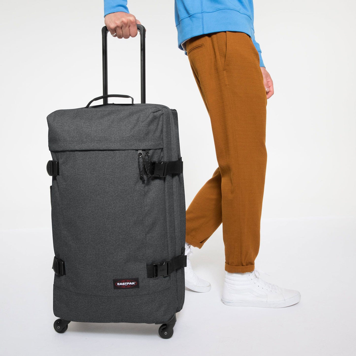 Eastpak Trans4 Trolley M black denim