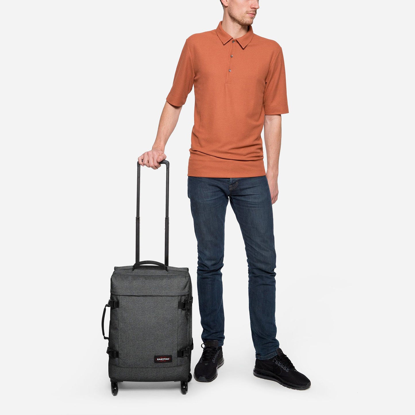 Eastpak Trans4 Trolley S black denim