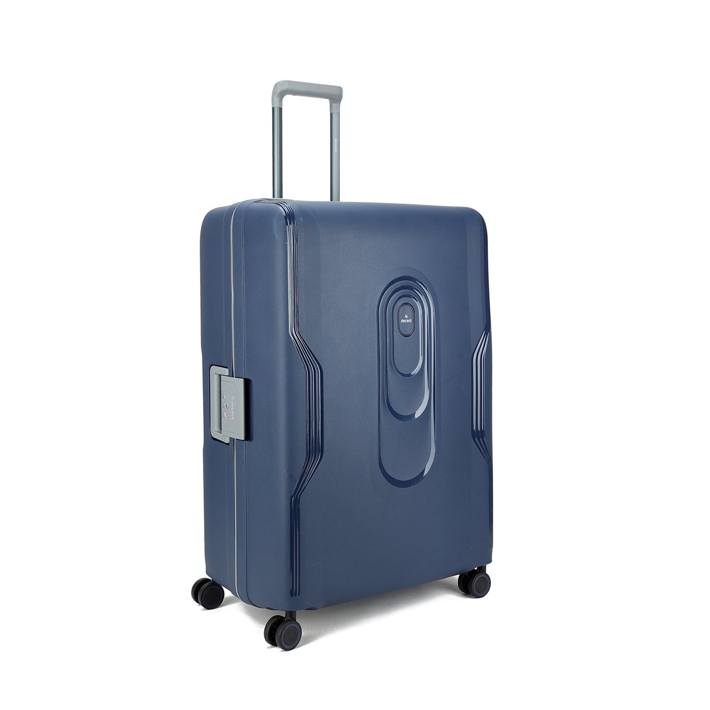 Decent On-Tour Large Trolley 77 dark blue