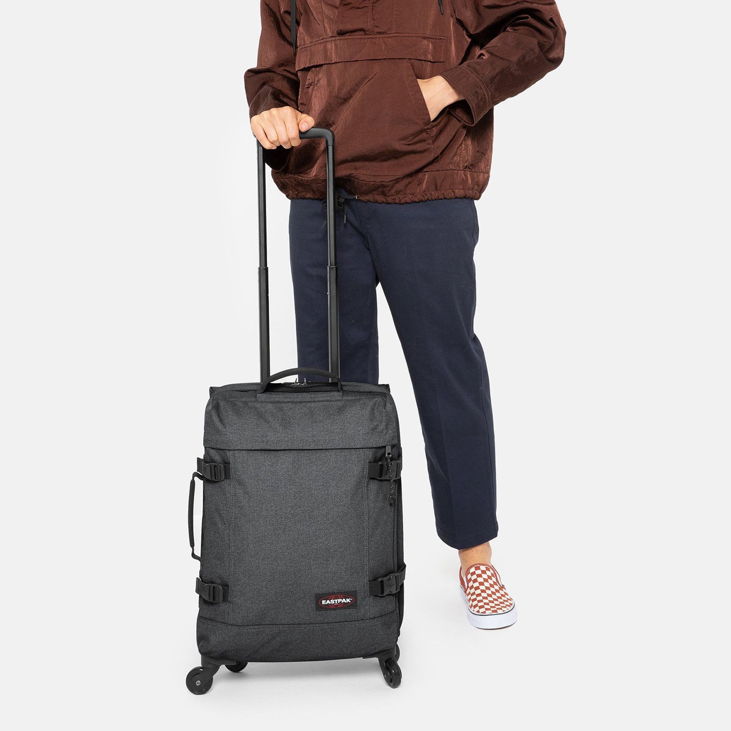 Eastpak Trans4 Trolley S black denim