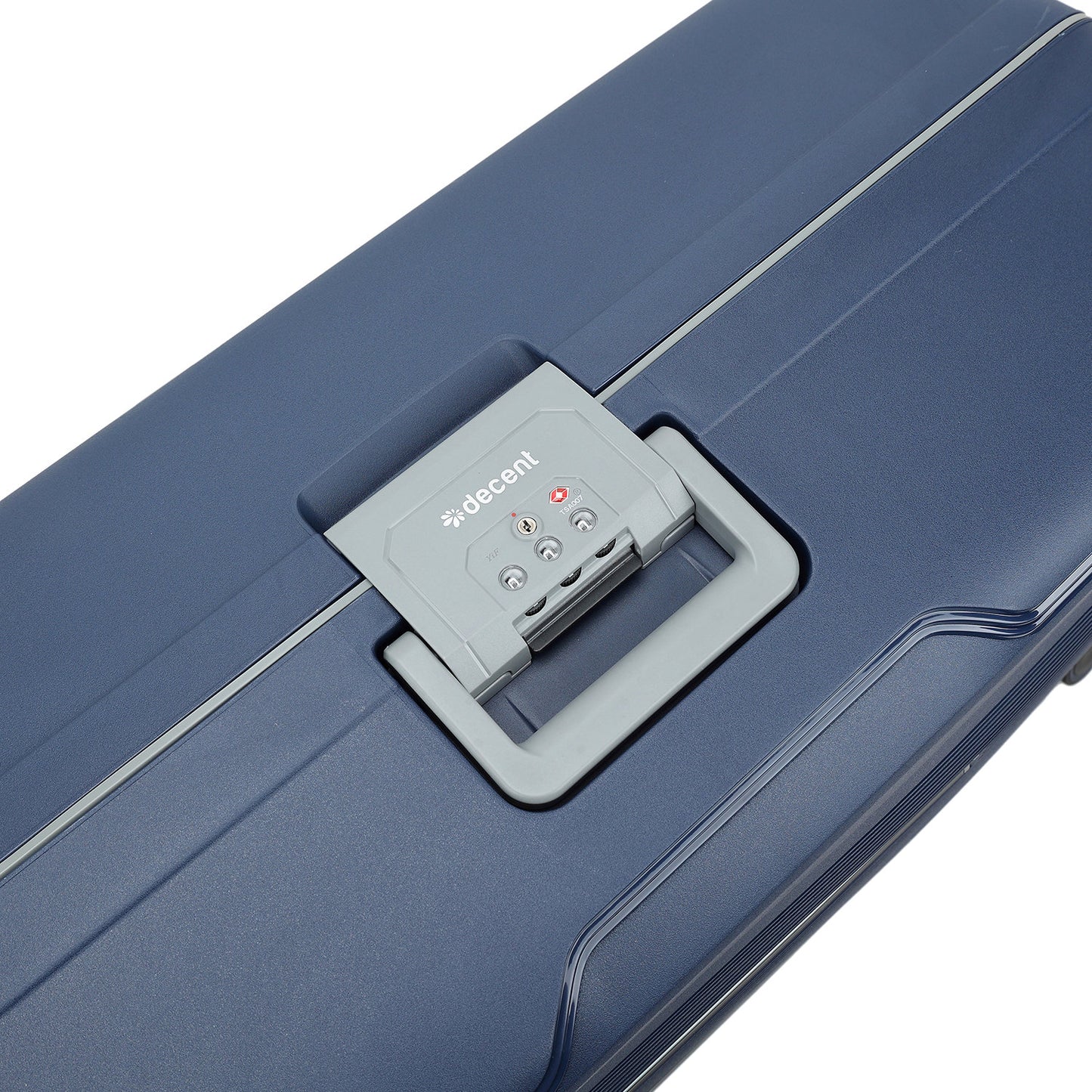 Decent On-Tour Large Trolley 77 dark blue