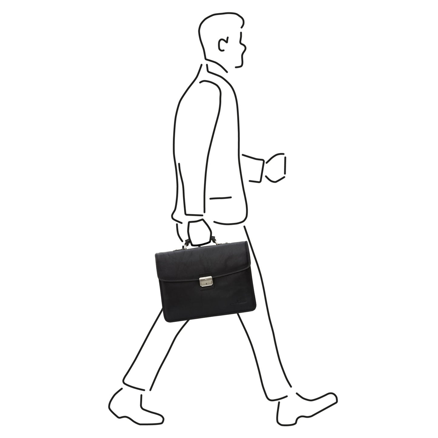 Castelijn & Beerens Verona Laptopbag 13.3" black
