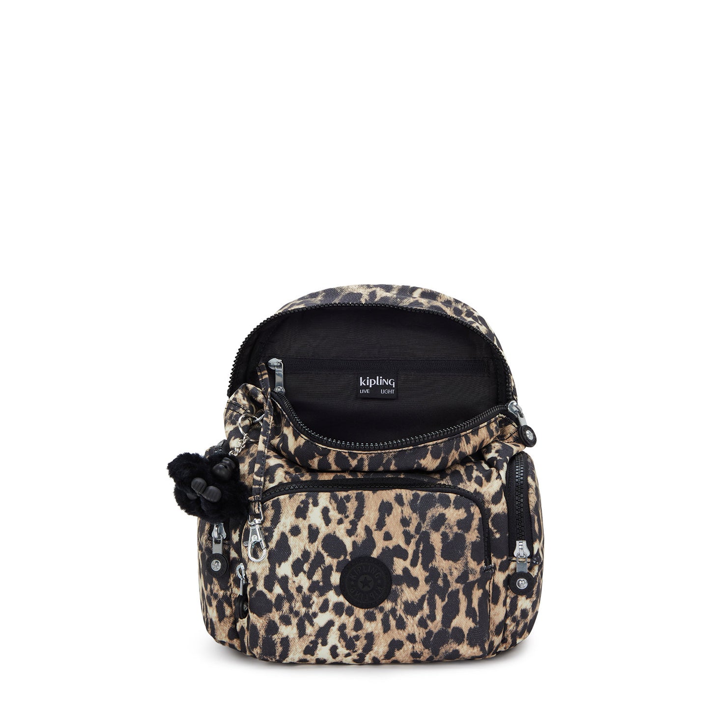 Kipling City Zip Mini b prt wild leopard