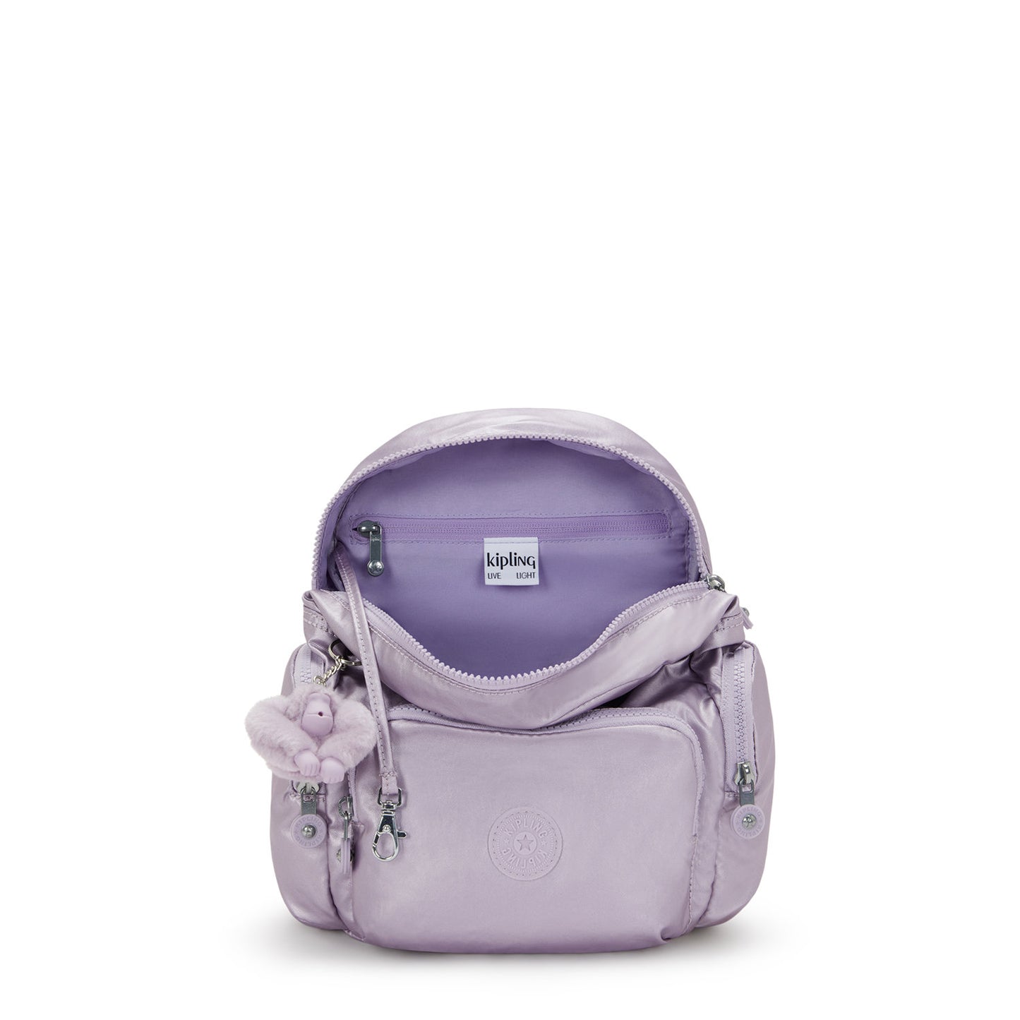 Kipling City Zip Mini bp lilac moon metallic