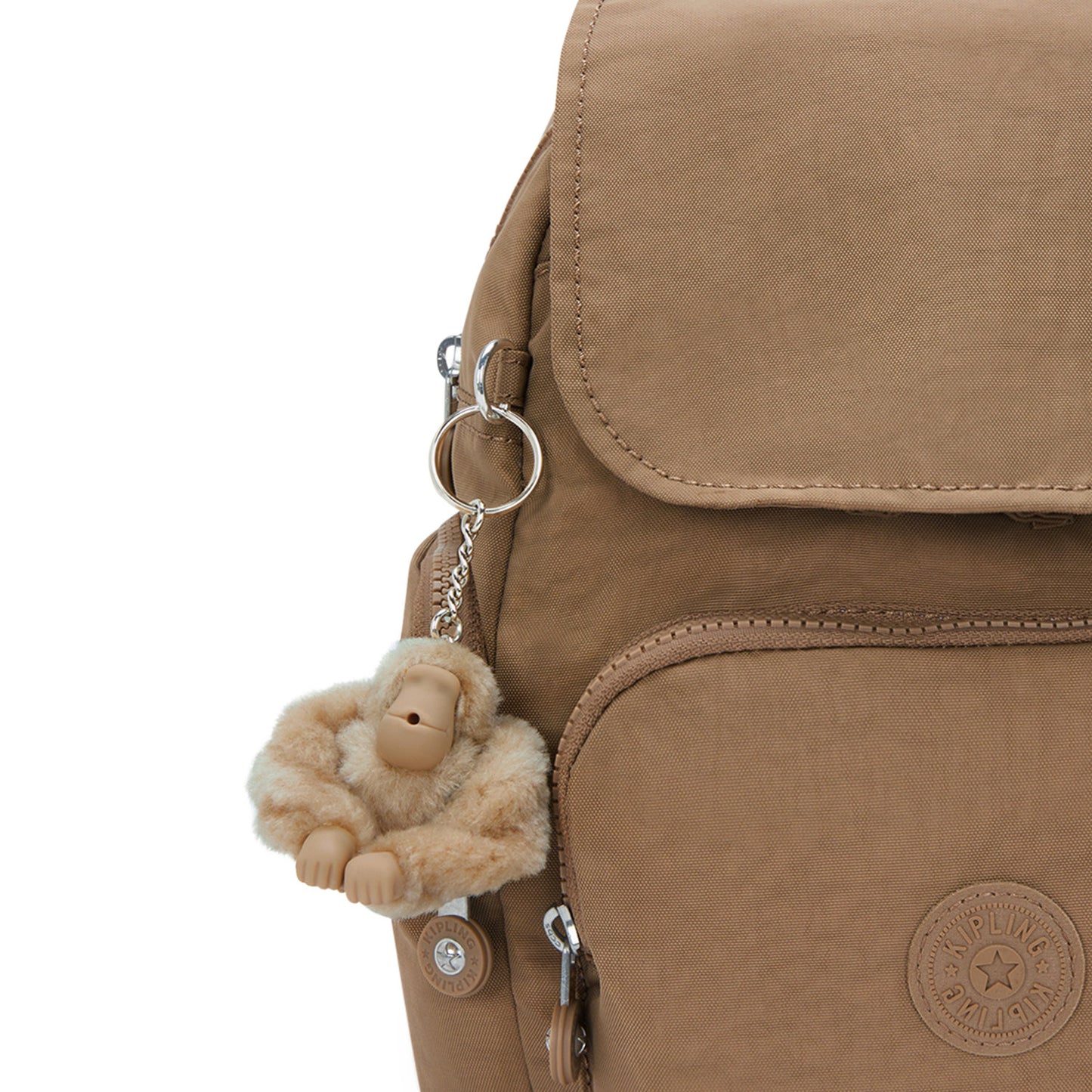 Kipling City Zip Mini b early tan
