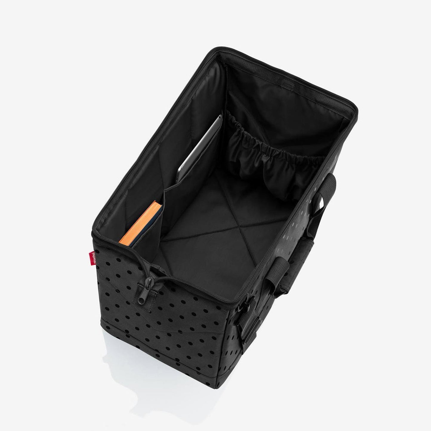Reisenthel Travelling Allrounder L glossy dots black