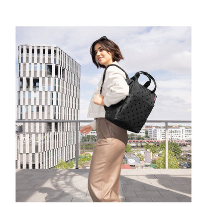 Reisenthel Travelling Allrounder R glossy dots black