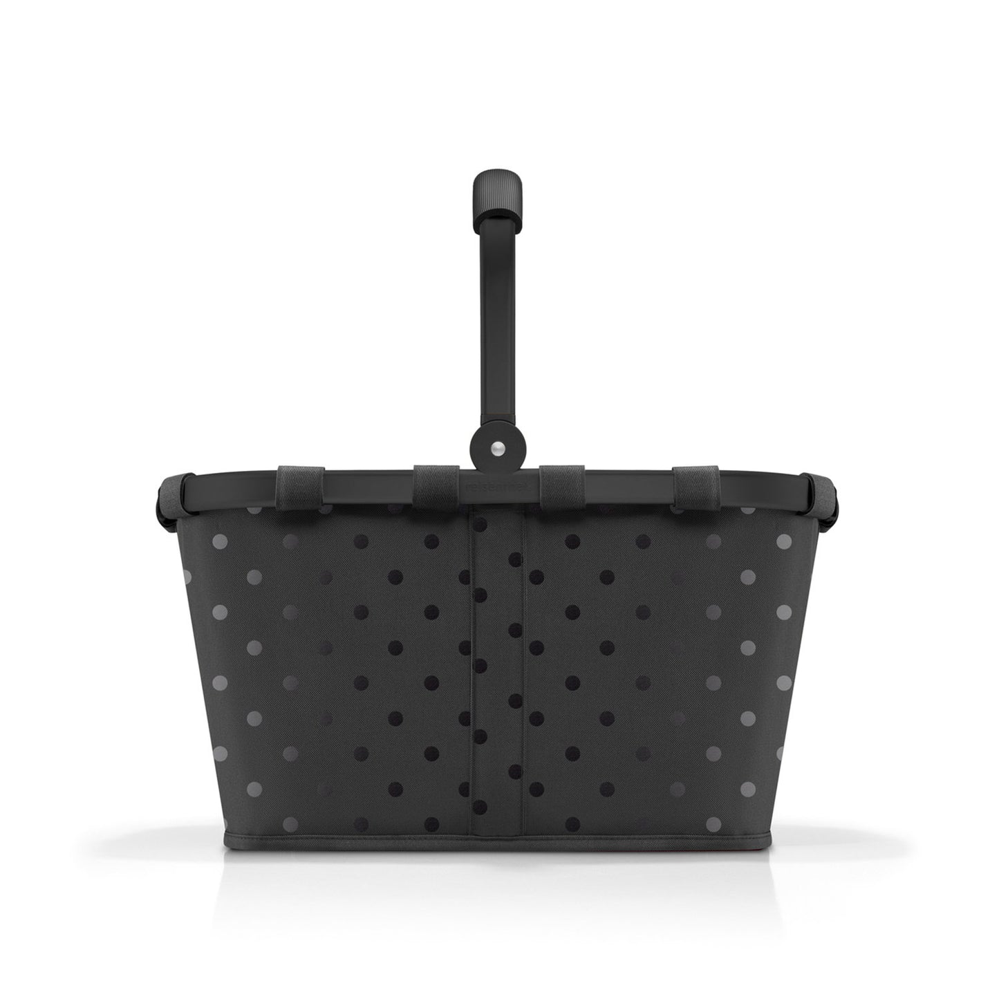 Reisenthel Shopping Carrybag Frame glossy dots black