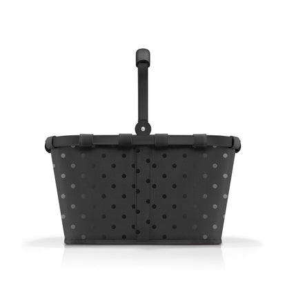 Reisenthel Shopping Carrybag Frame glossy dots black
