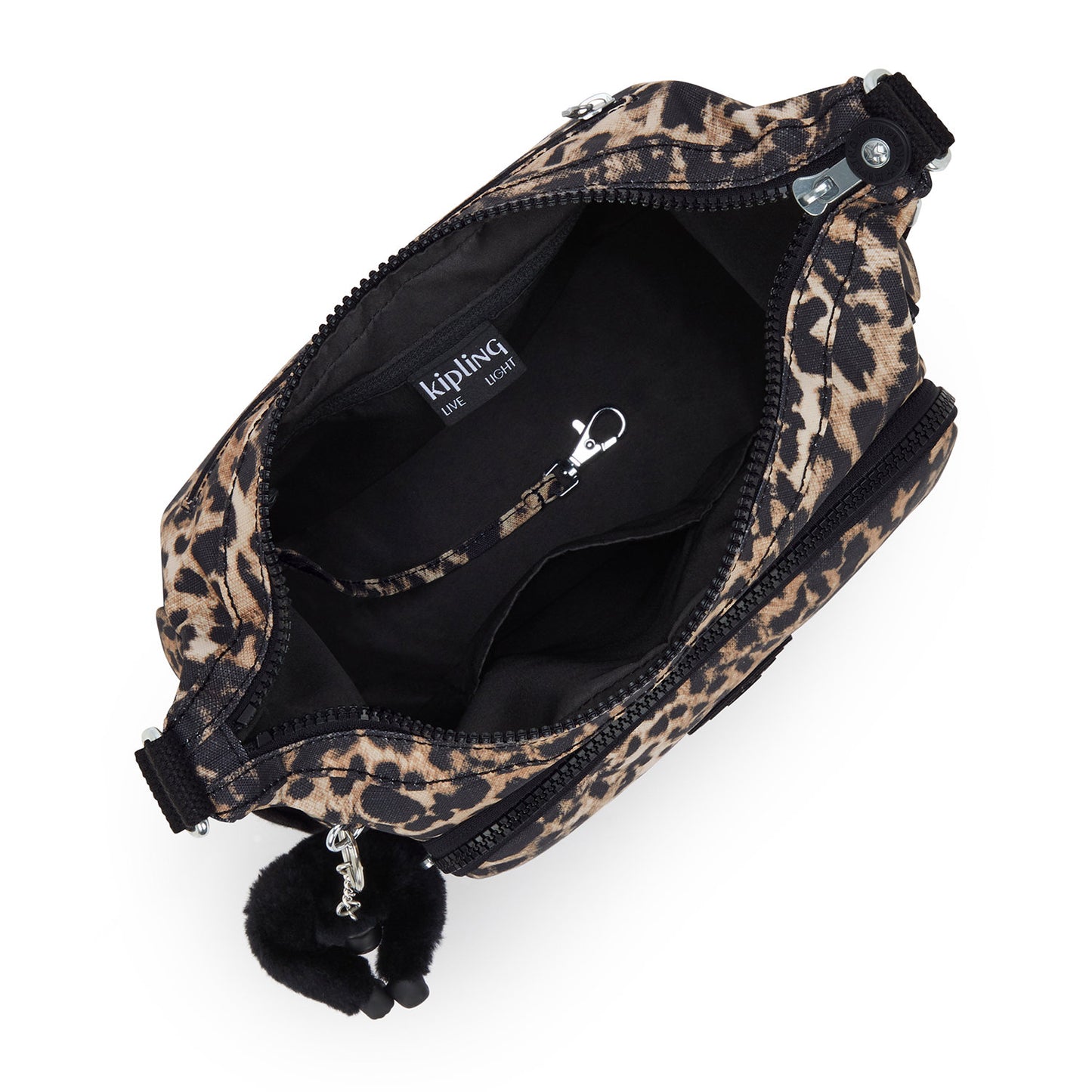 Kipling Gabb S b prt wild leopard