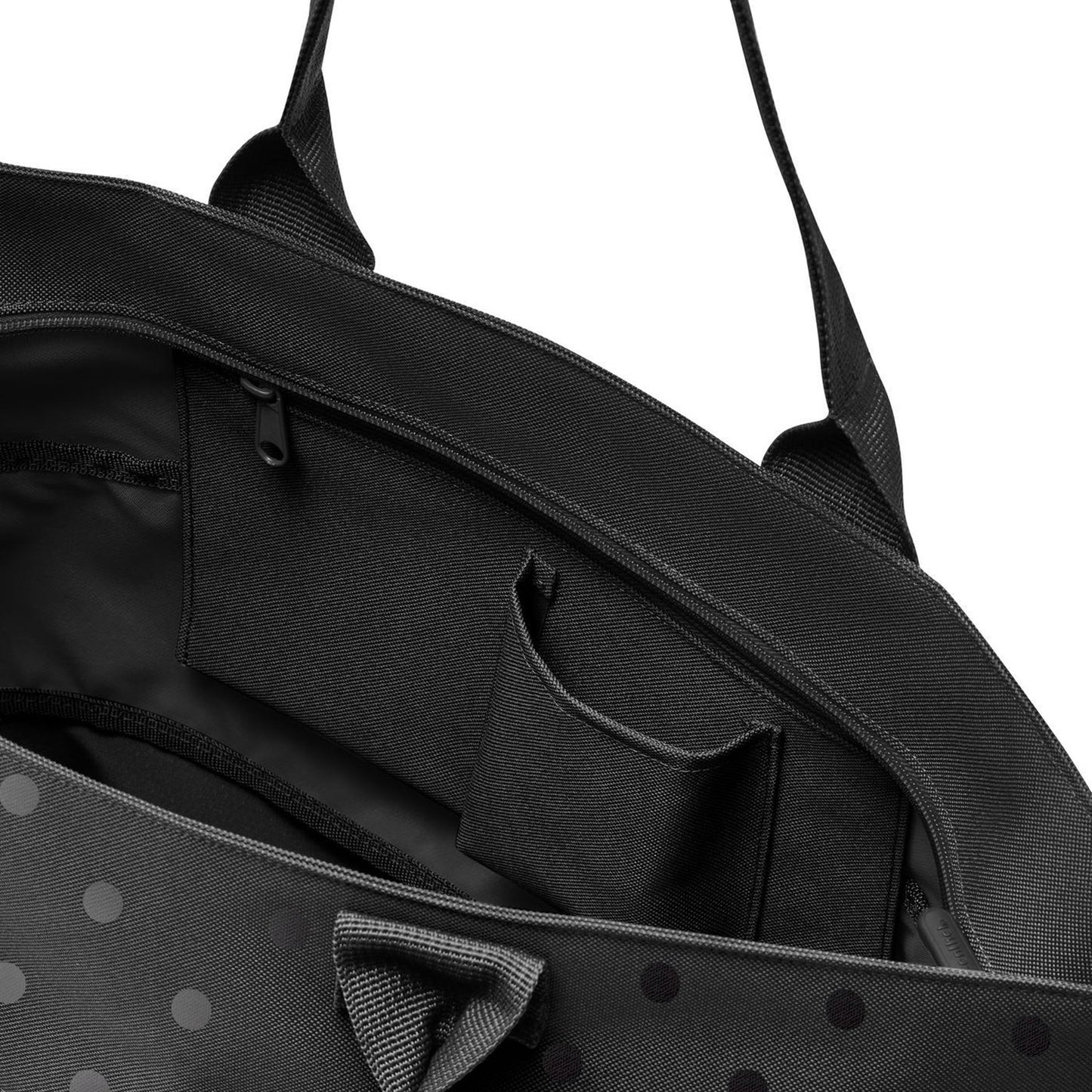 Reisenthel Shopping Shopper e1 glossy dots black