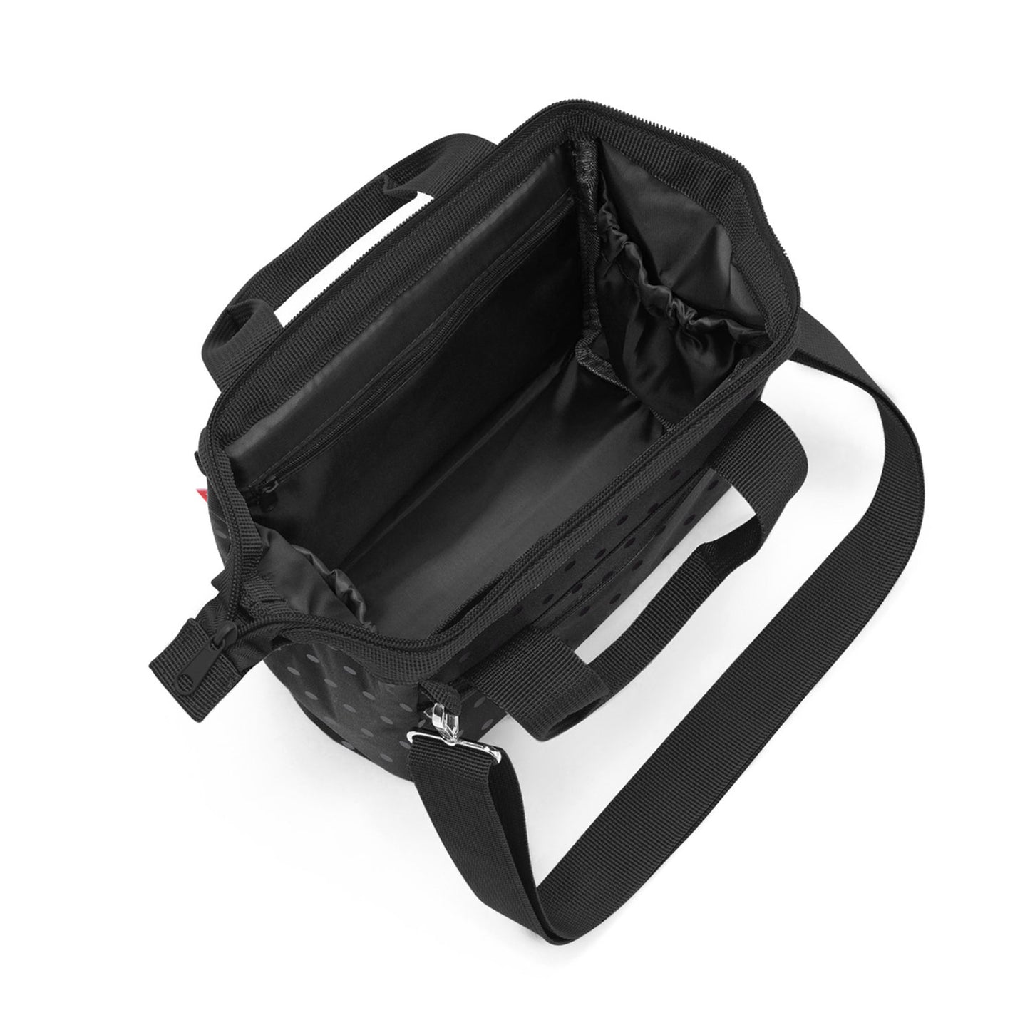Reisenthel Travelling Allrounder Cross glossy dots black