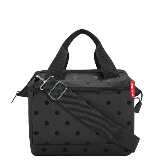 Reisenthel Travelling Allrounder Cross glossy dots black