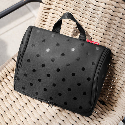 Reisenthel Kids Toiletbag glossy dots black