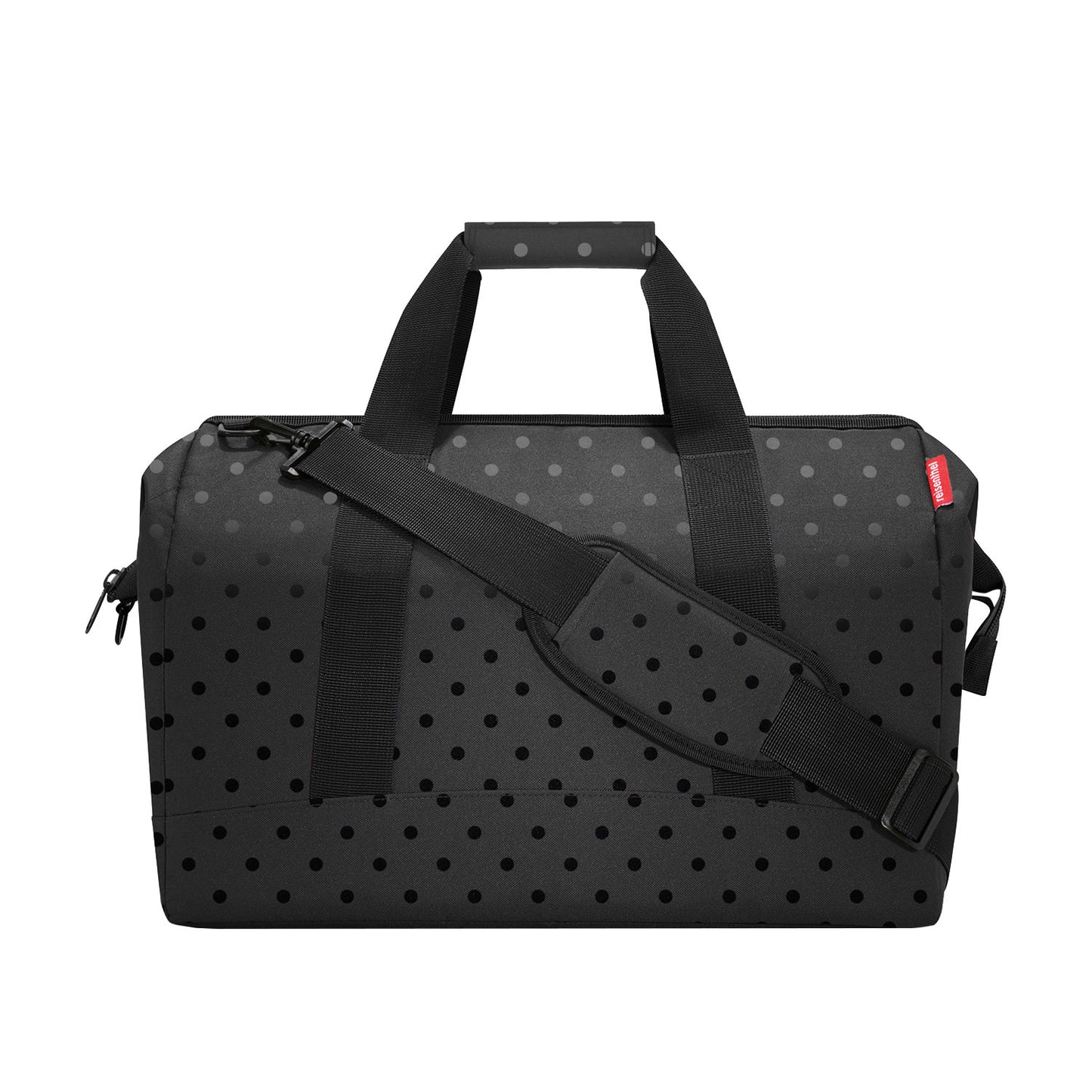Reisenthel Travelling Allrounder L glossy dots black